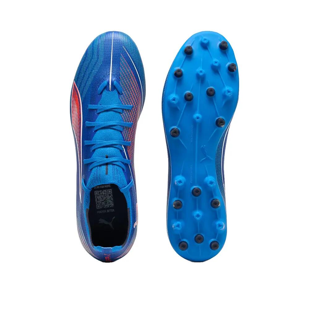 Voetbalschoenen PUMA Ultra 6 Match MG Blauw Oranje 2/6