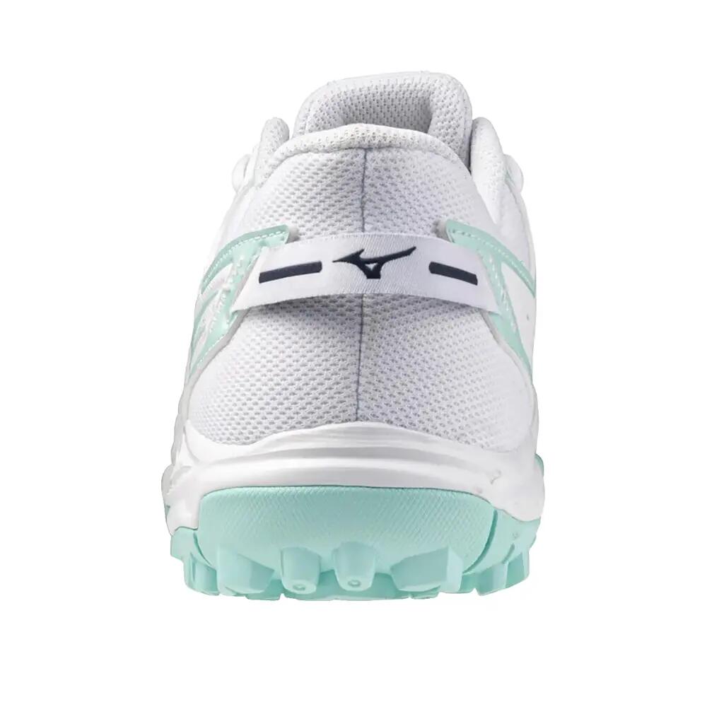 Zapatos de hockey sobre hierba Mizuno Wave Lynx 2 Blancos 3/3