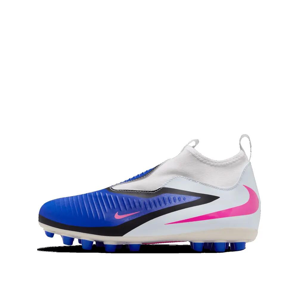 Scarpe da calcio Nike Phantom 6 High Academy FG/MG Blu/Rosa 6/6