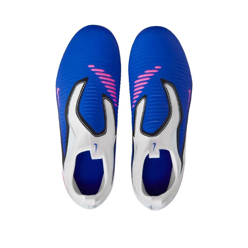 Scarpe da calcio Nike Phantom 6 High Academy FG/MG Blu/Rosa 3/6