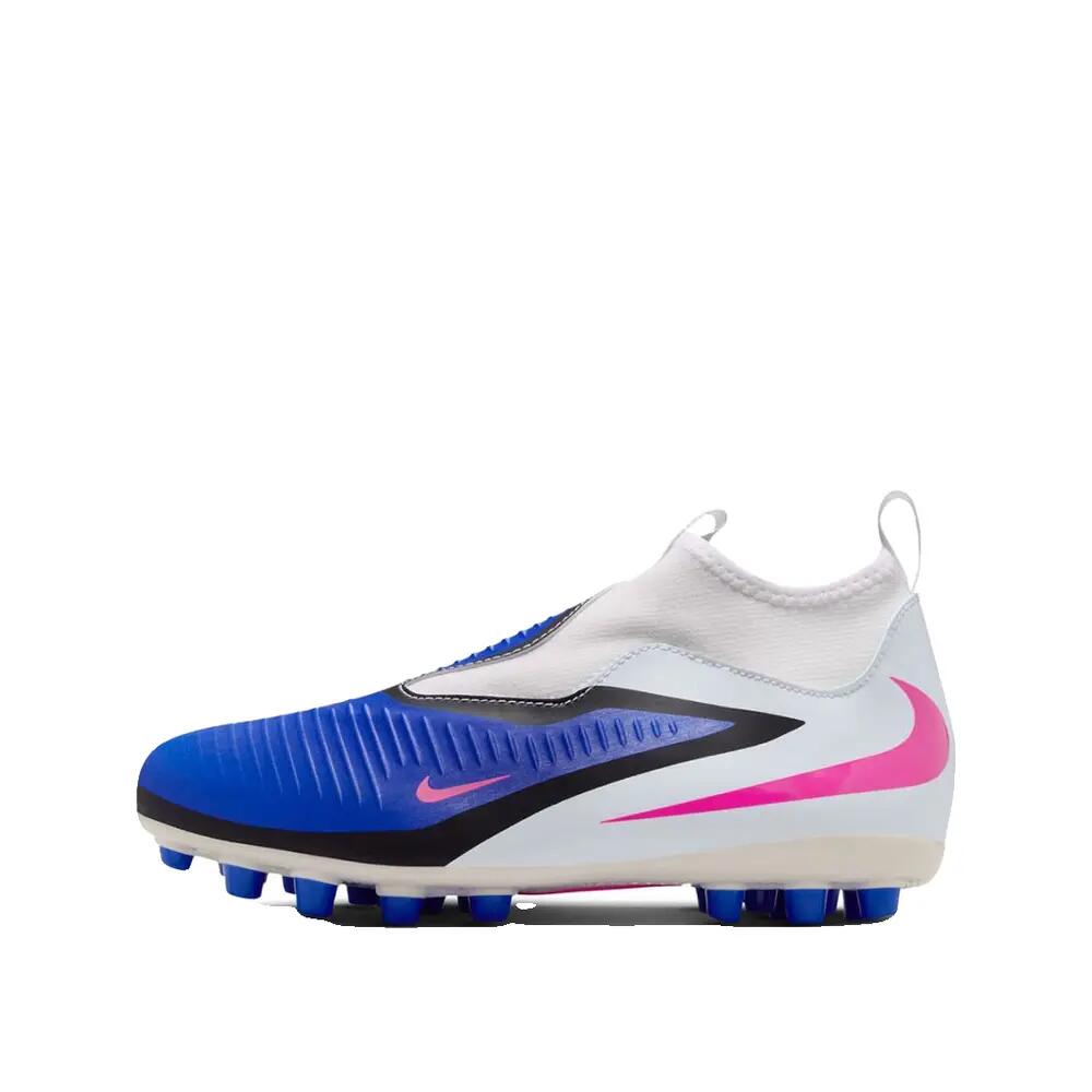 Scarpe da calcio Nike Phantom 6 High Academy FG/MG Blu/Rosa 2/6