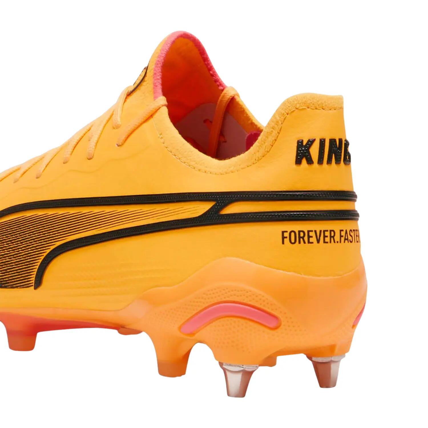 Chuteiras PUMA KING Ultimate MxSG Laranja 2/5
