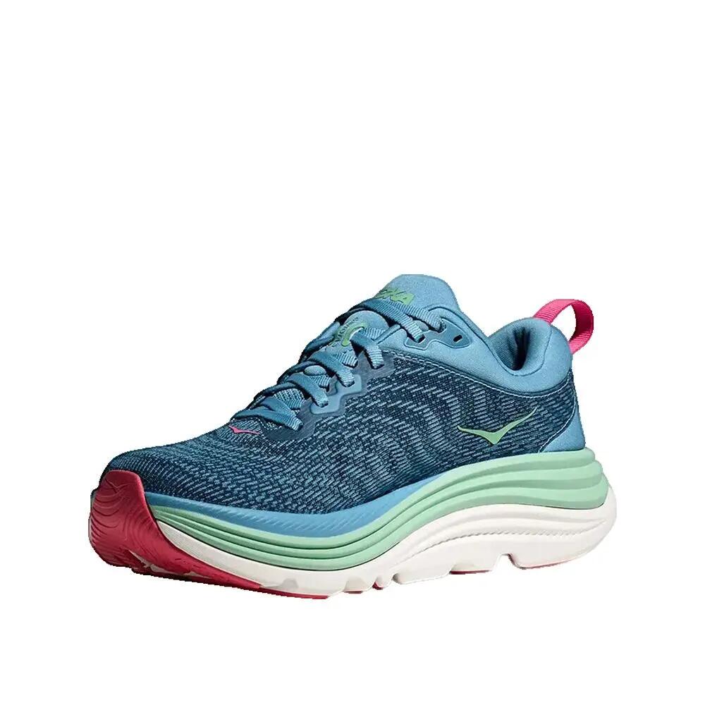 Zapatillas de correr HOKA Gaviota 5 Estabilidad Azul 7/8