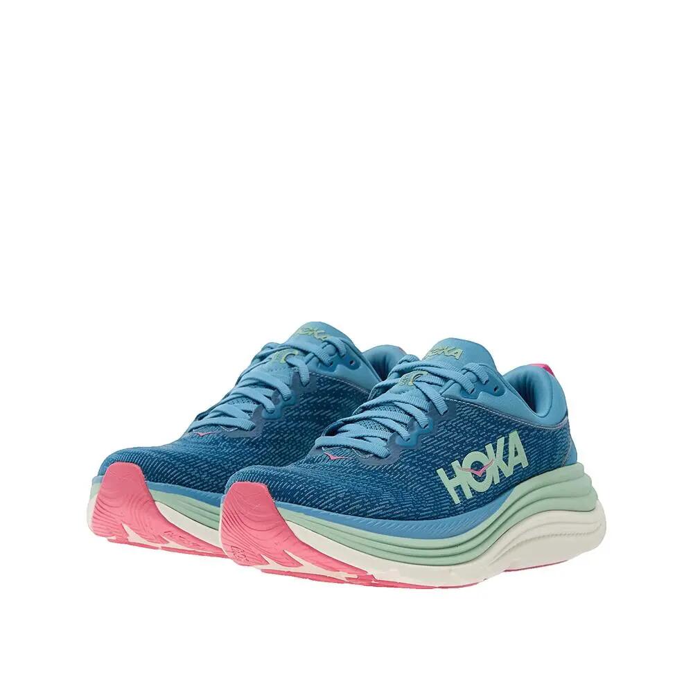Zapatillas de correr HOKA Gaviota 5 Estabilidad Azul 5/8