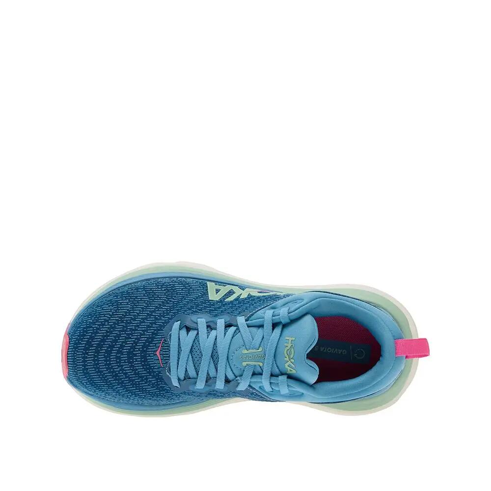 Zapatillas de correr HOKA Gaviota 5 Estabilidad Azul 3/8