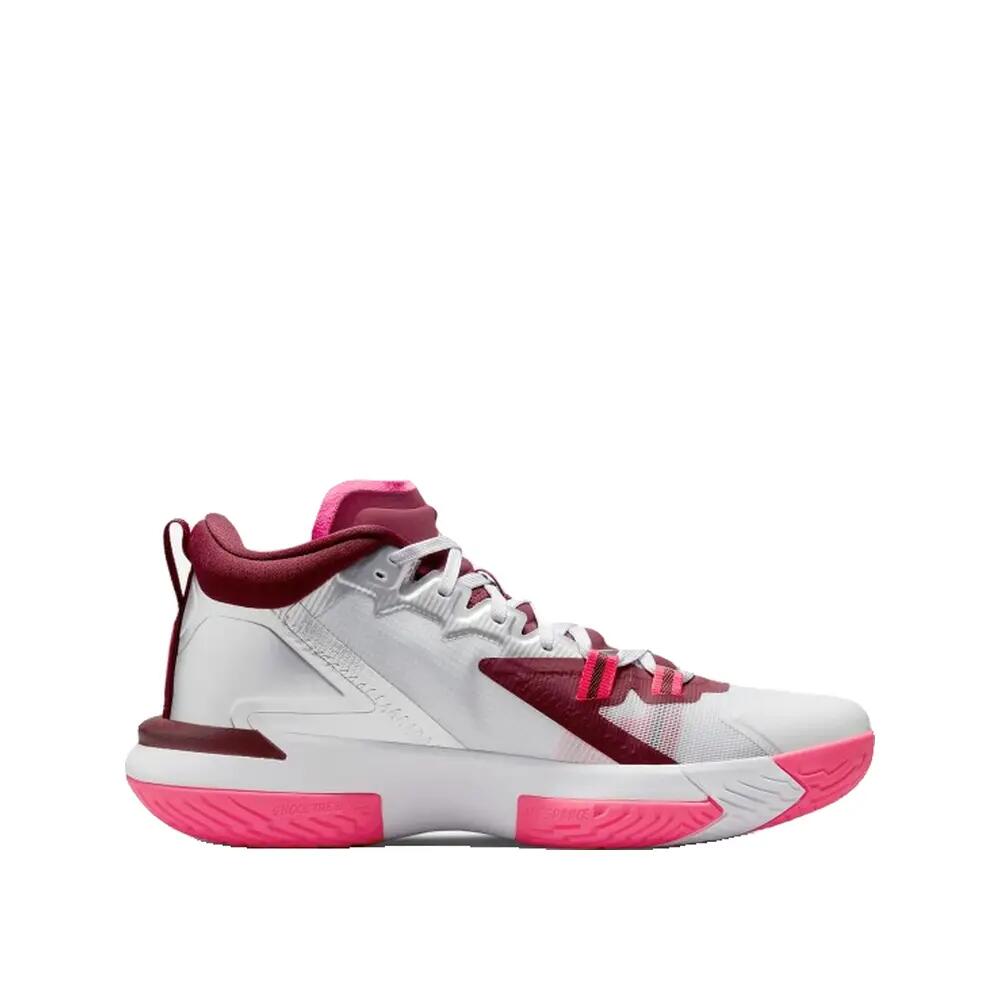 Zapatillas de baloncesto Nike Zion 1 Blanco/Rosa 3/3