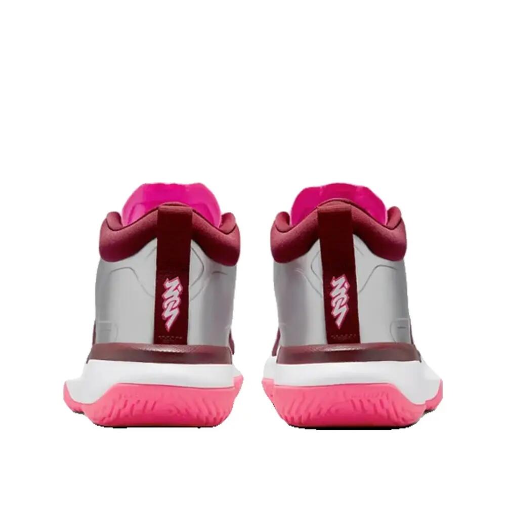 Zapatillas de baloncesto Nike Zion 1 Blanco/Rosa 2/3