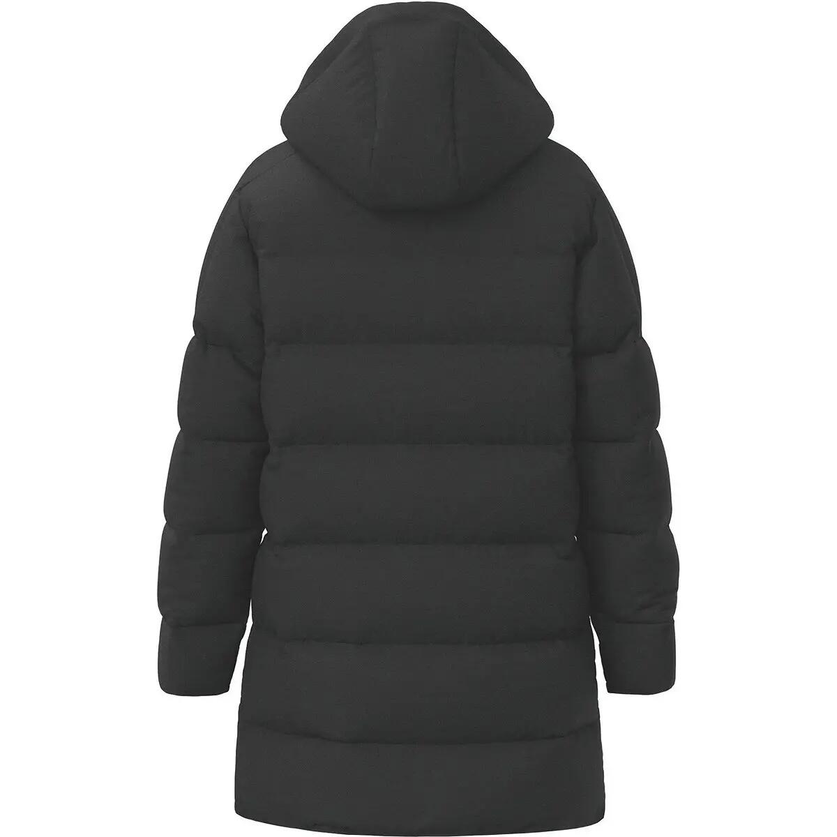 565 Erima Premia Parka - Black Winter Waterproof Jacket 2/5