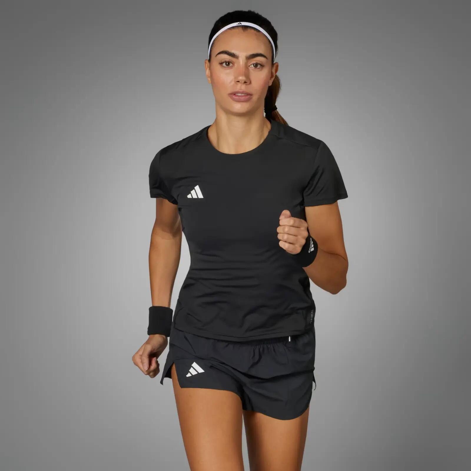 Triko Adidas Sport Adizero E Tee Žena 3/8