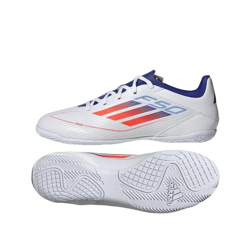 Botas de fútbol Adidas F50 Club IN Blanc 2/3