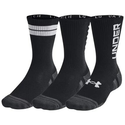 Chaussettes hautes Under Armour Performance Tech noir lot de 3
