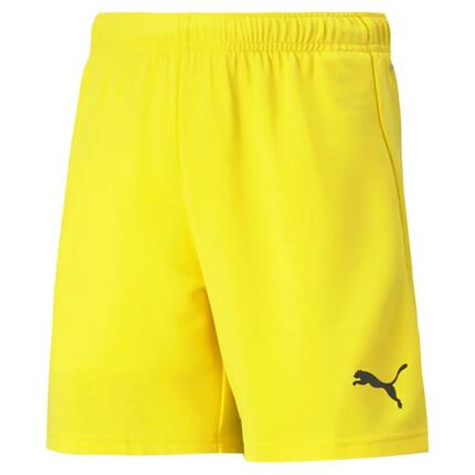 Short junior PUMA teamRISE jaune polyester