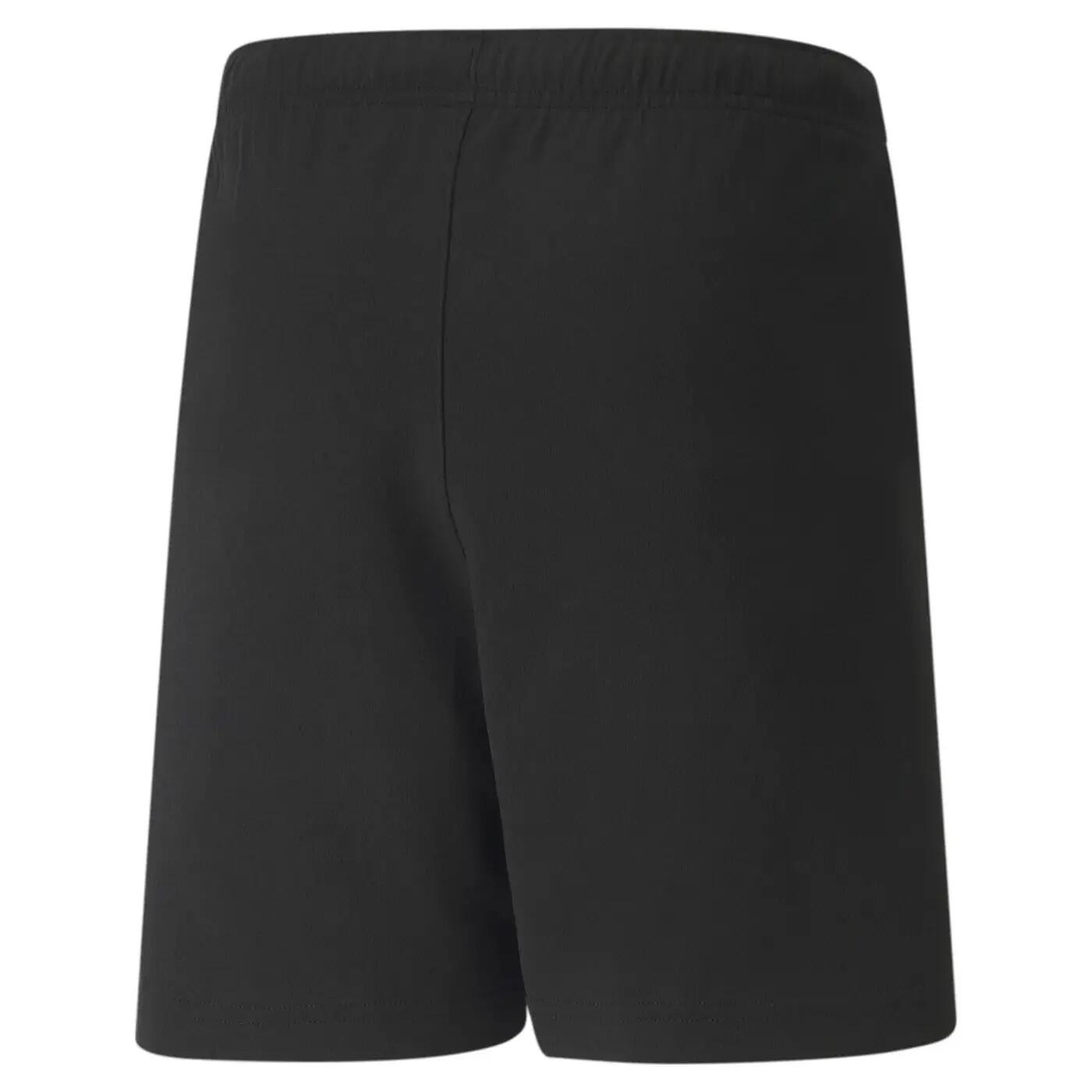 Short PUMA teamRISE enfant noir polyester 2/4