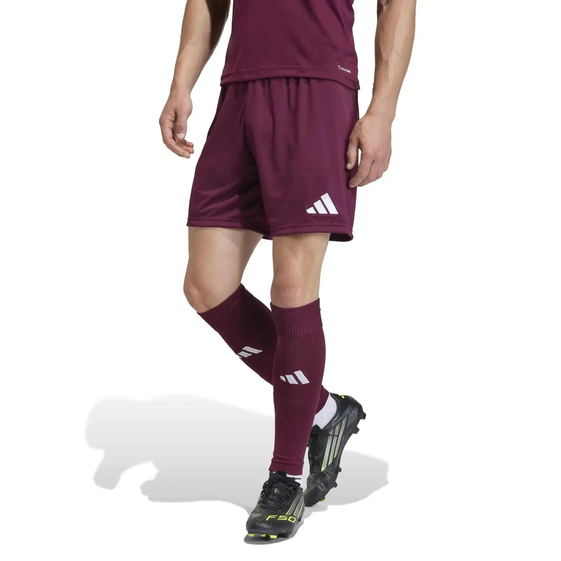Calções homem adidas treino bordeaux 4/7
