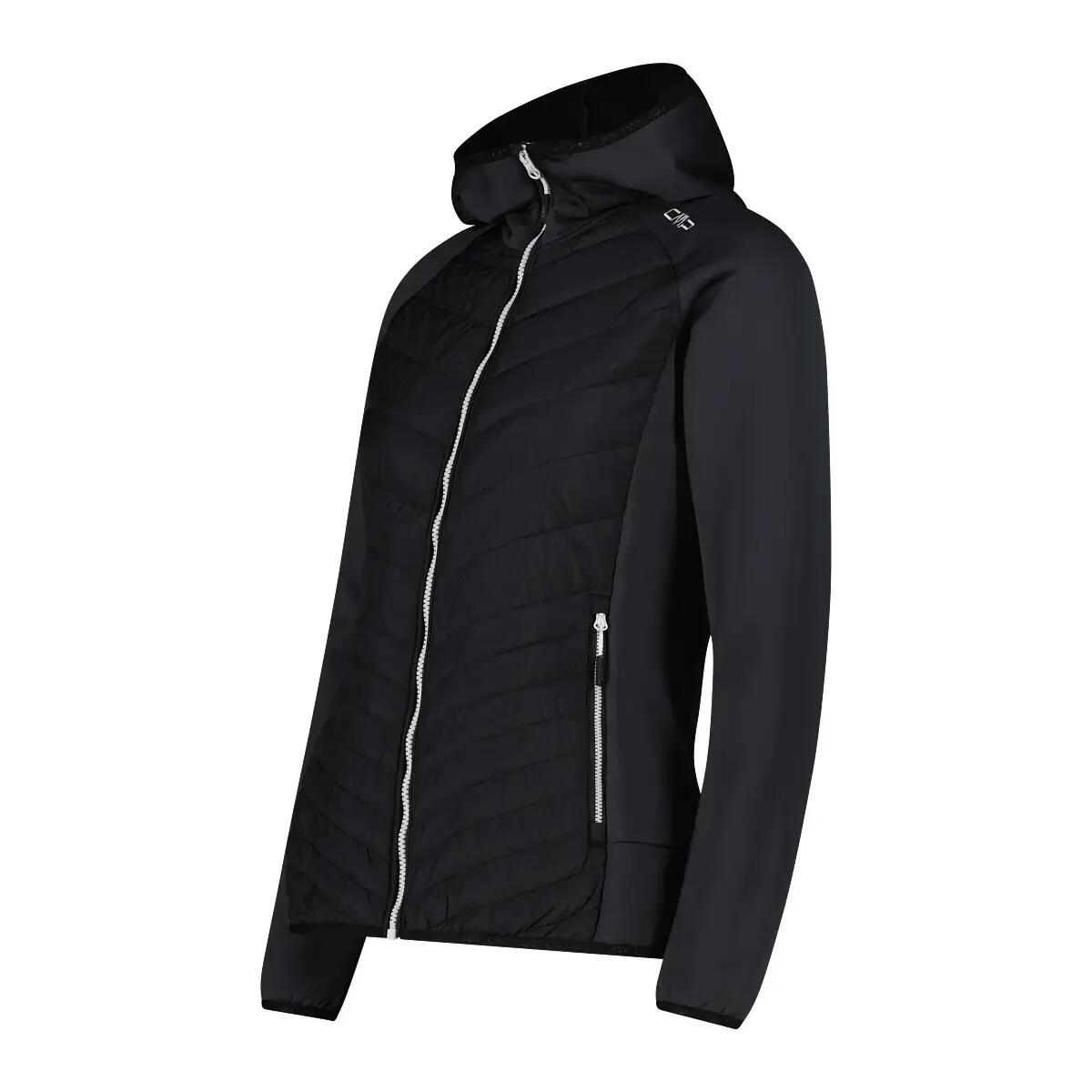 Hybride gewatteerde jas met capuchon voor dames CMP 3/5