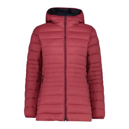 Doudoune long à capuche zippée Sorona Aura femme CMP