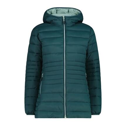Doudoune long à capuche zippée Sorona Aura femme CMP