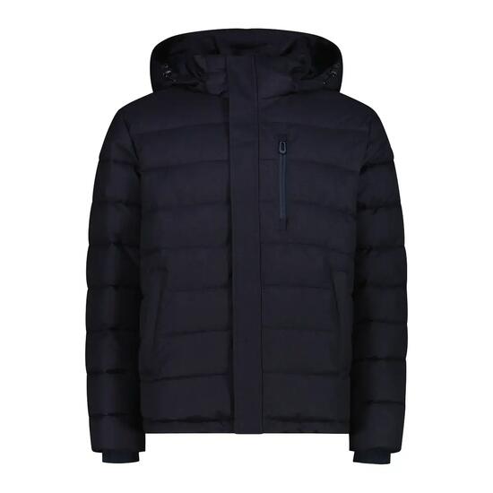 Piumino con cappuccio e zip Sorona CMP