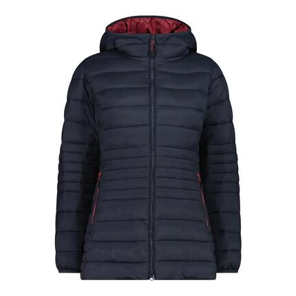 Doudoune long à capuche zippée Sorona Aura femme CMP