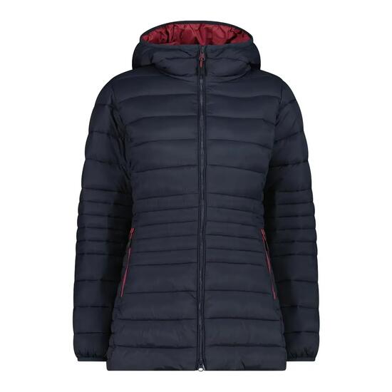 Damen lange Kapuzenjacke mit Reißverschluss Sorona Aura CMP