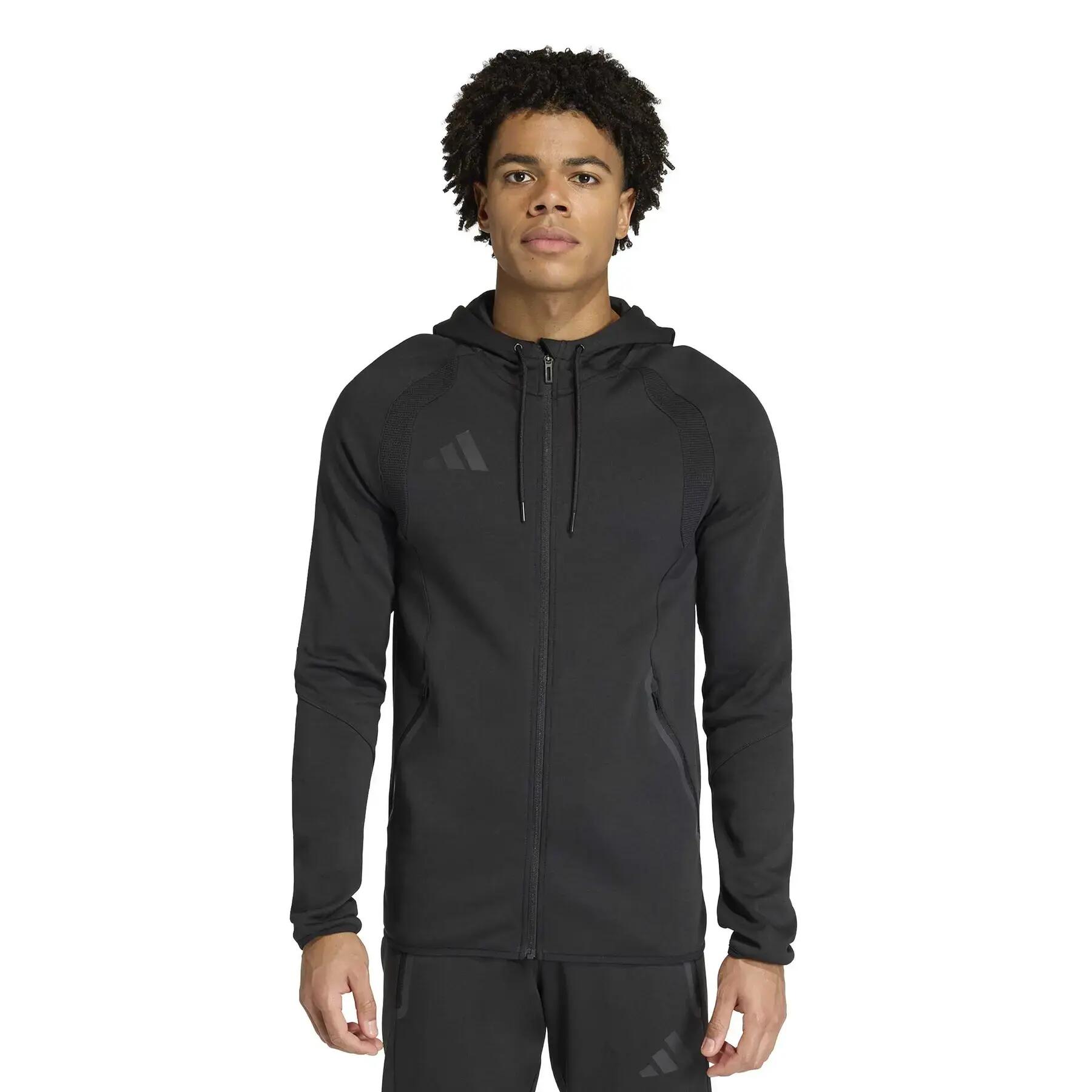 adidas Herren Kapuzenjacke Tiro Travel Sweat Hoodie 2/11