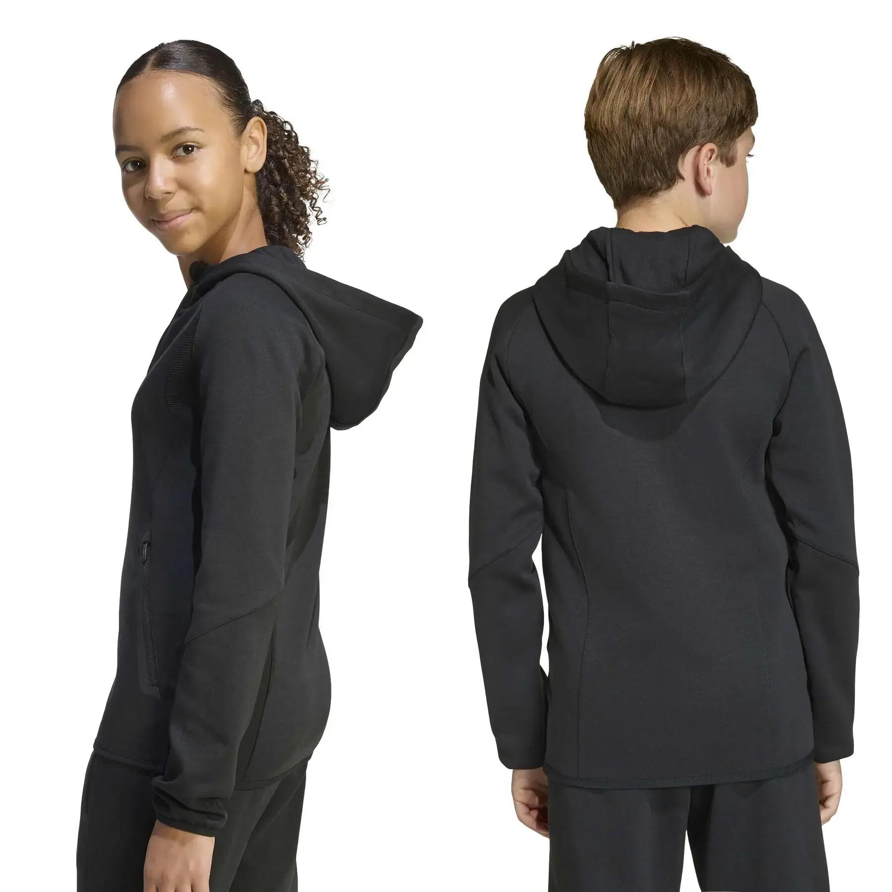 adidas Kinder Kapuzenjacke Tiro Travel Sweat Hoodie Y 5/12