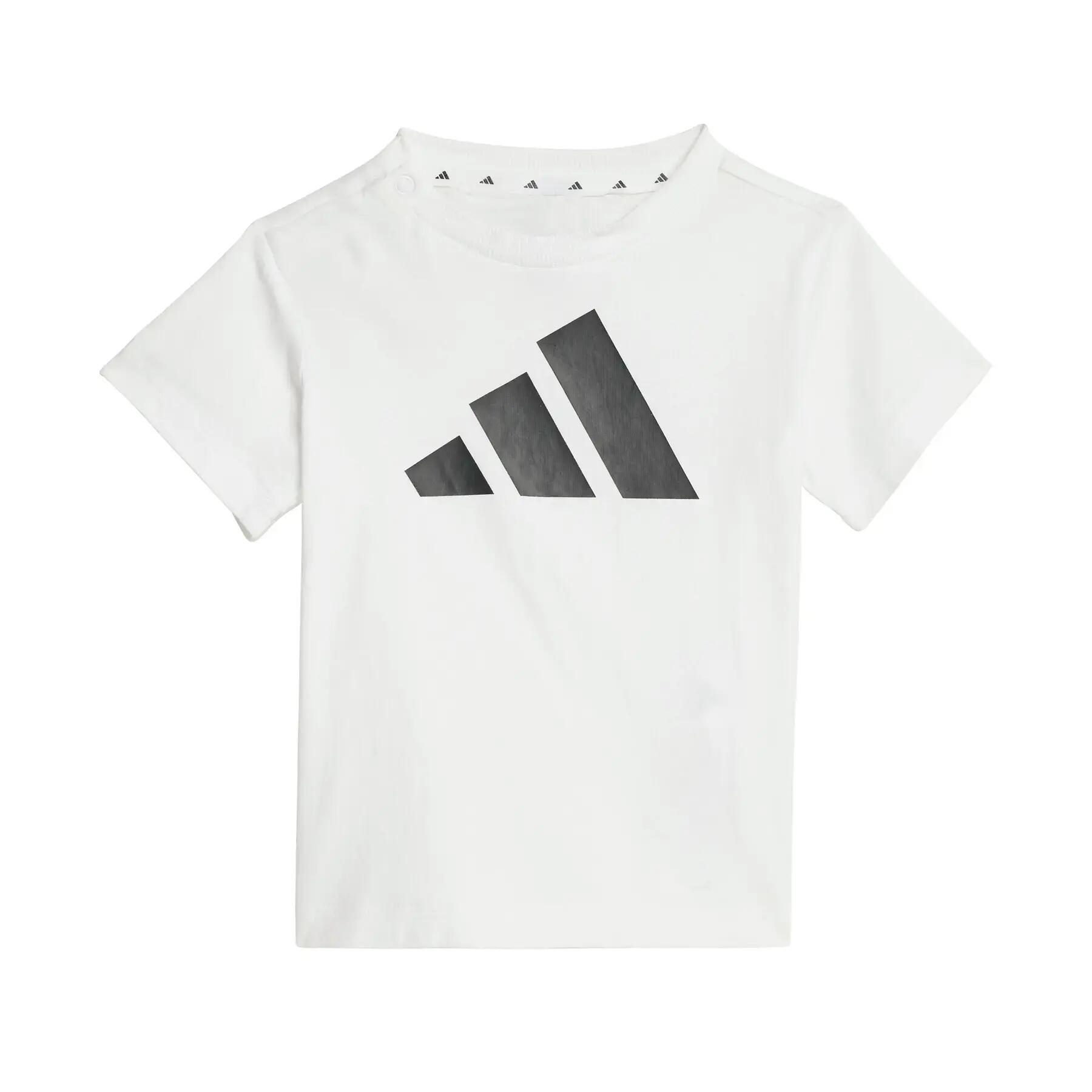 Ensemble t-shirt et short bébé adidas Essentials 2/8