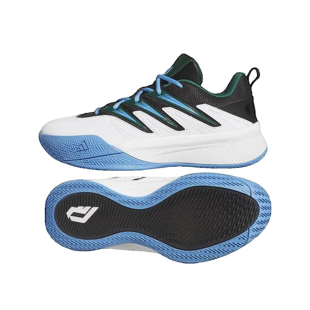 Adidas Dame Certified 3 Basketball schoenen Wit 3/4