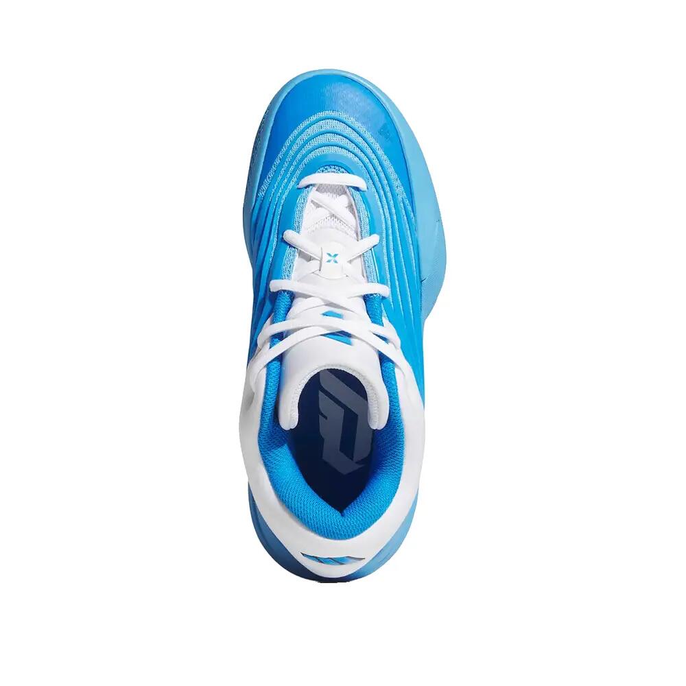 Sapatos de basquetebol Adidas Dame X J Azul 5/8