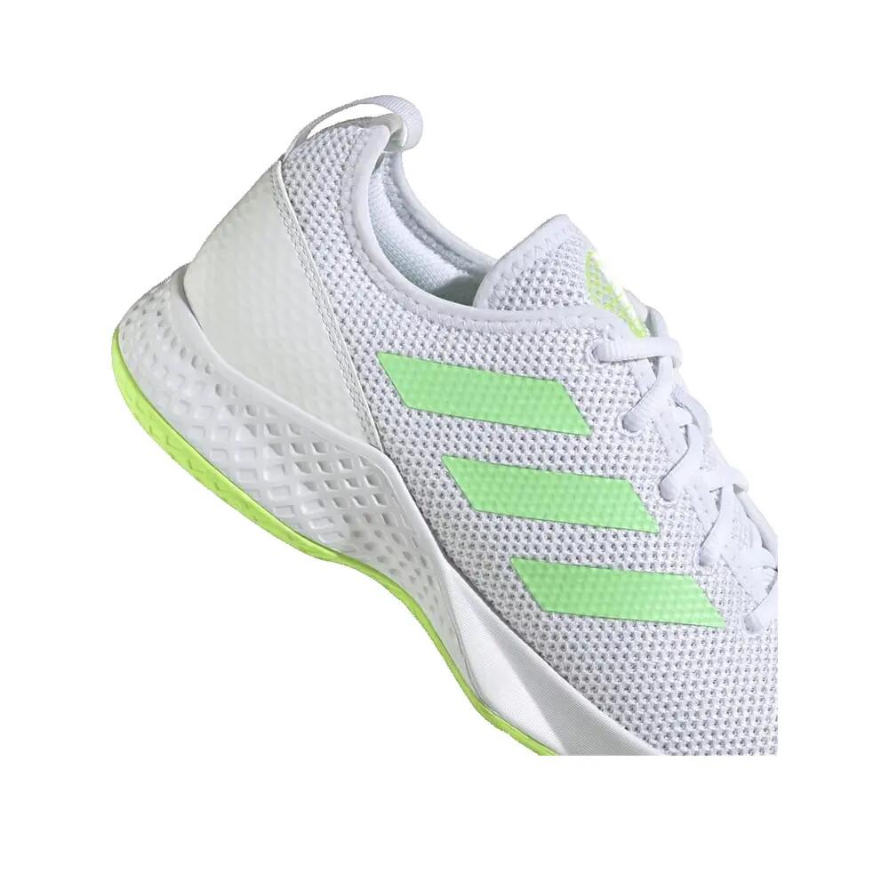 Adidas CourtFlash Tennis Sneakers Wit Groen 2/5