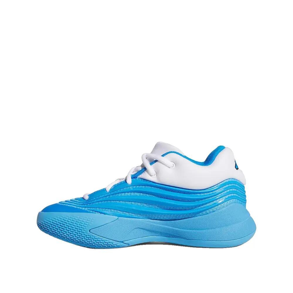 Sapatos de basquetebol Adidas Dame X J Azul 3/8