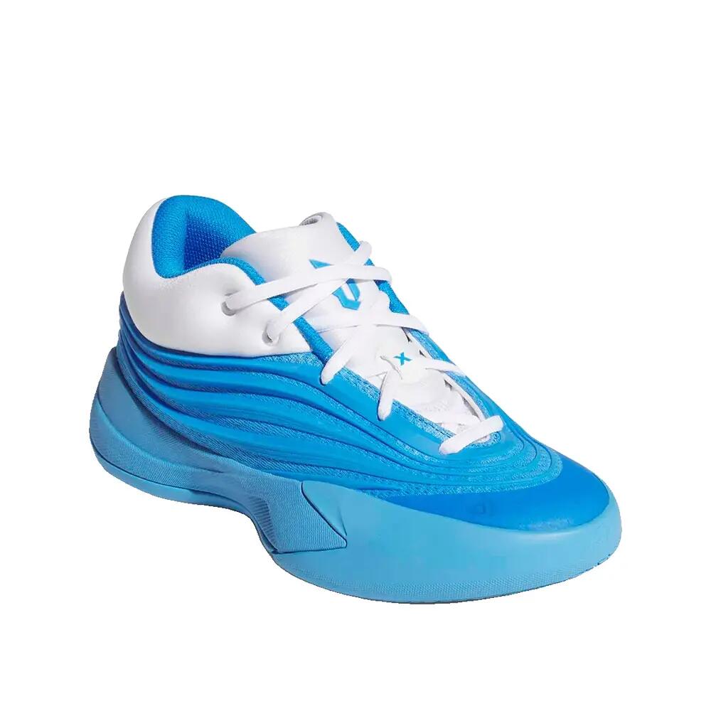 Sapatos de basquetebol Adidas Dame X J Azul 2/8