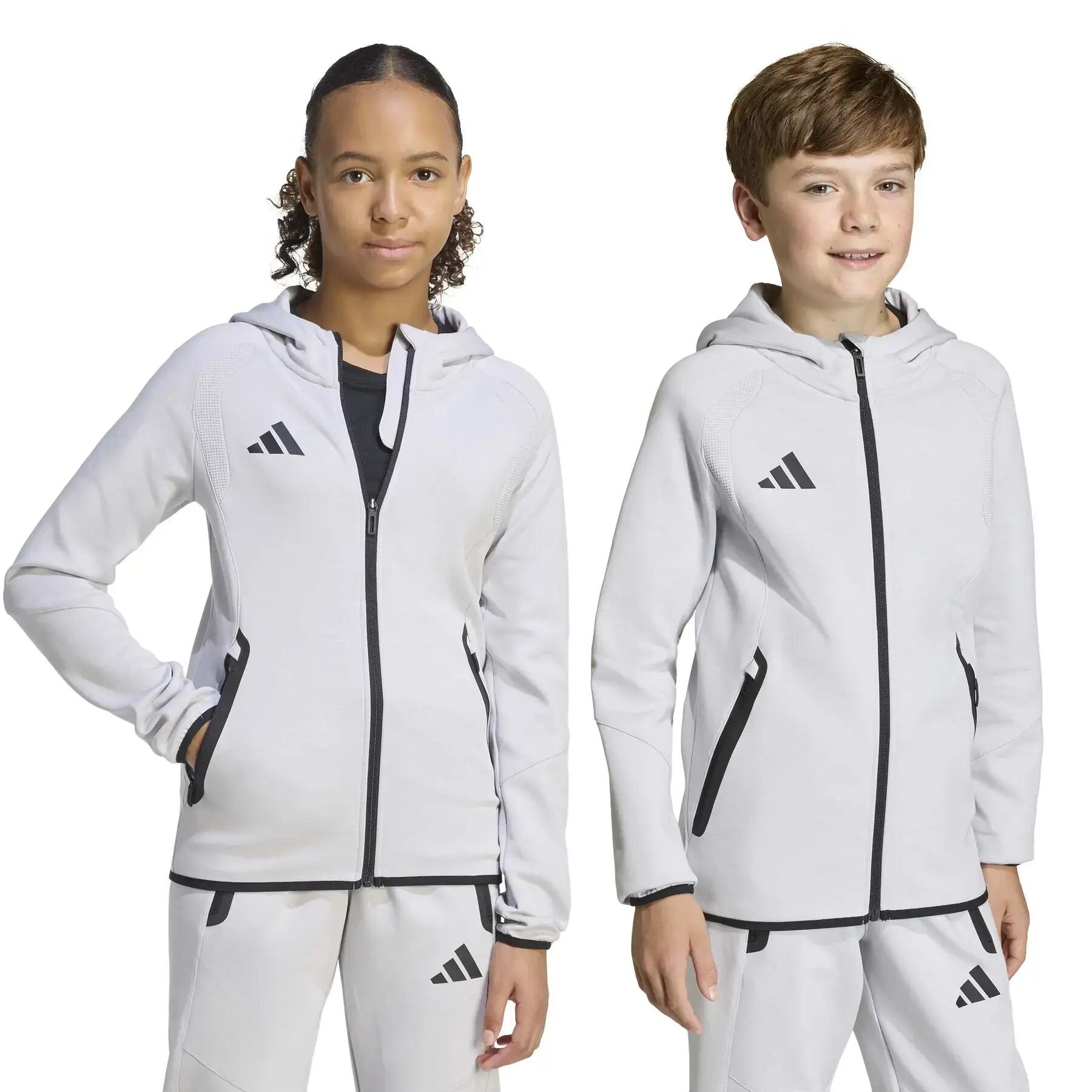 adidas Kinder Kapuzenjacke Tiro Travel Sweat Hoodie Y 4/12