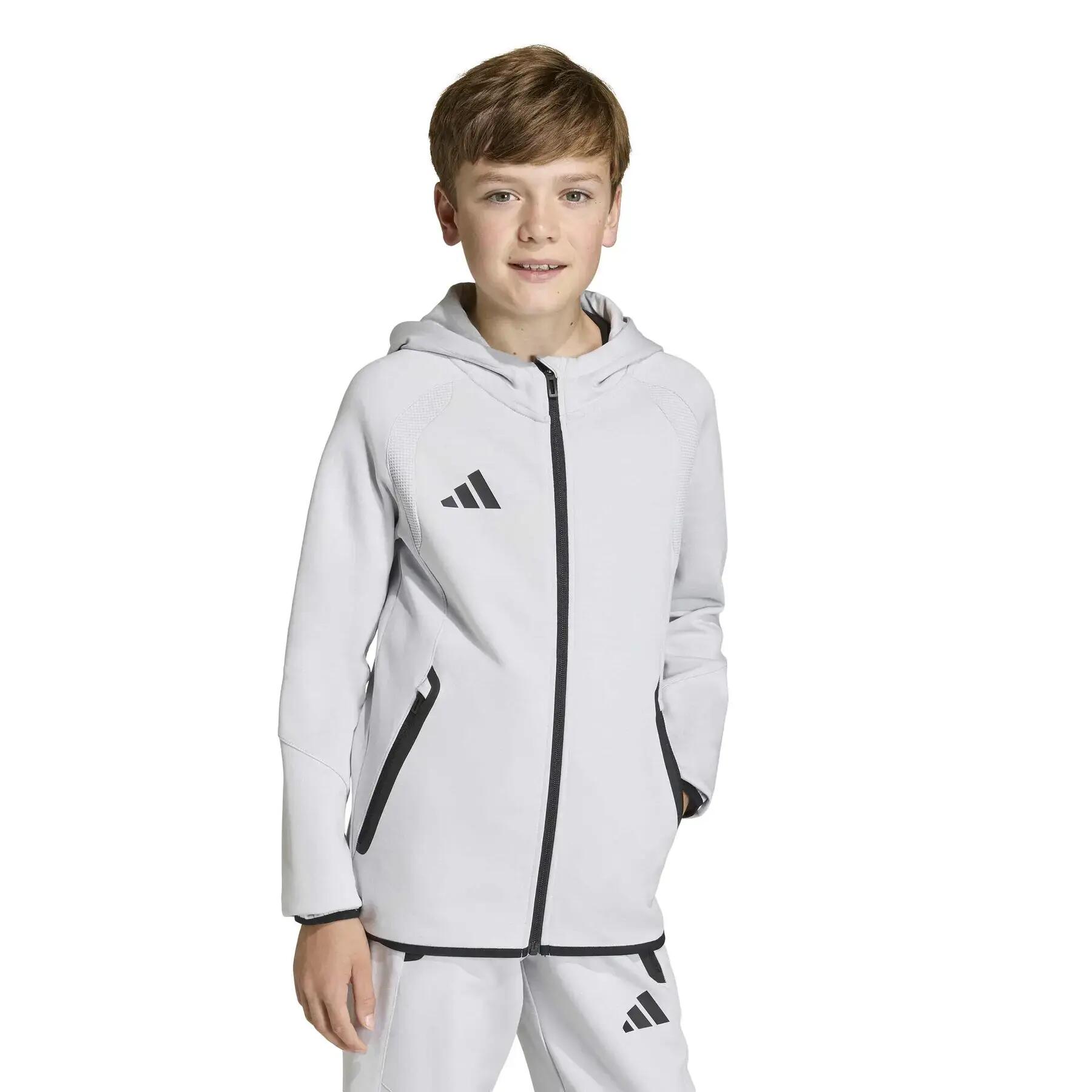 adidas Kinder Kapuzenjacke Tiro Travel Sweat Hoodie Y 2/12
