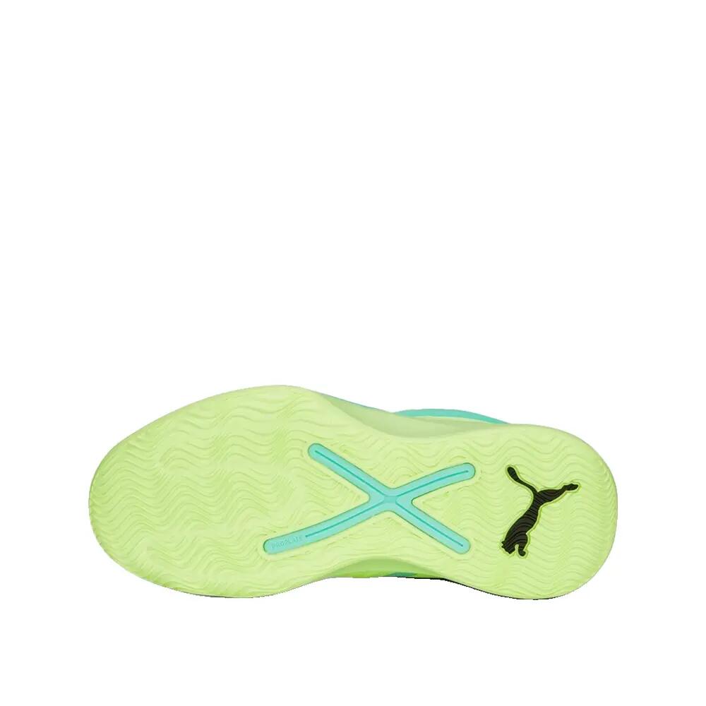 Încălțăminte de Baschet pentru Adulți Puma Rise Verde 8/8