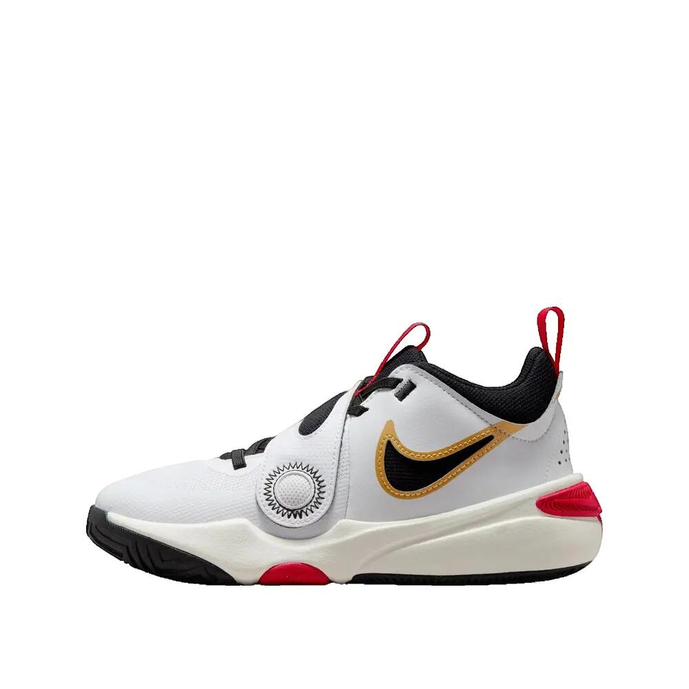 Scarpe da basket Nike Team Hustle D Blanc 2/3