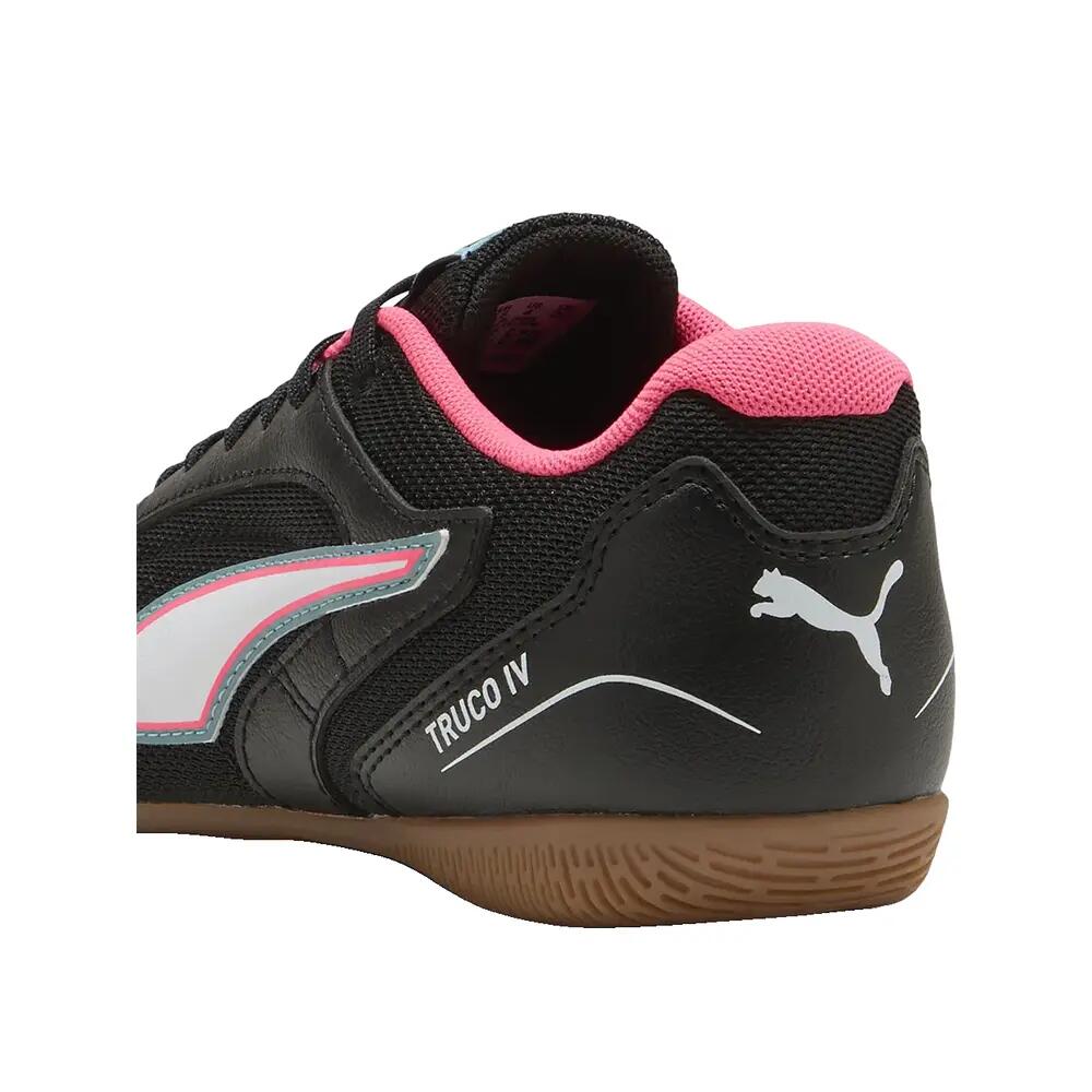 PUMA Truco IV Zwarte Futsalschoenen Kinderen 4/6