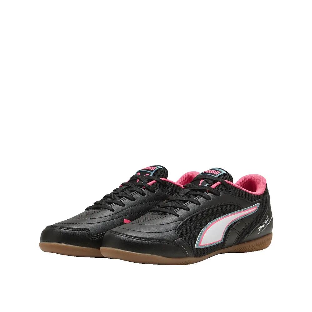 PUMA Truco IV Zwarte Futsalschoenen Kinderen 2/6