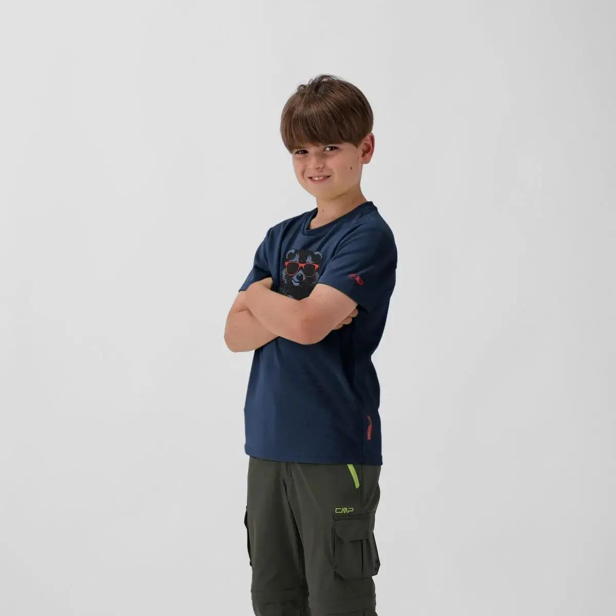 Camiseta técnica com estampado criança CMP 4/6