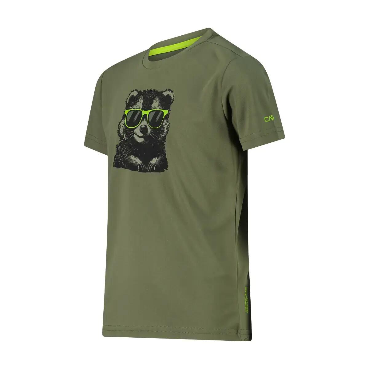 Technisches T-Shirt mit Druck Kinder CMP 3/5