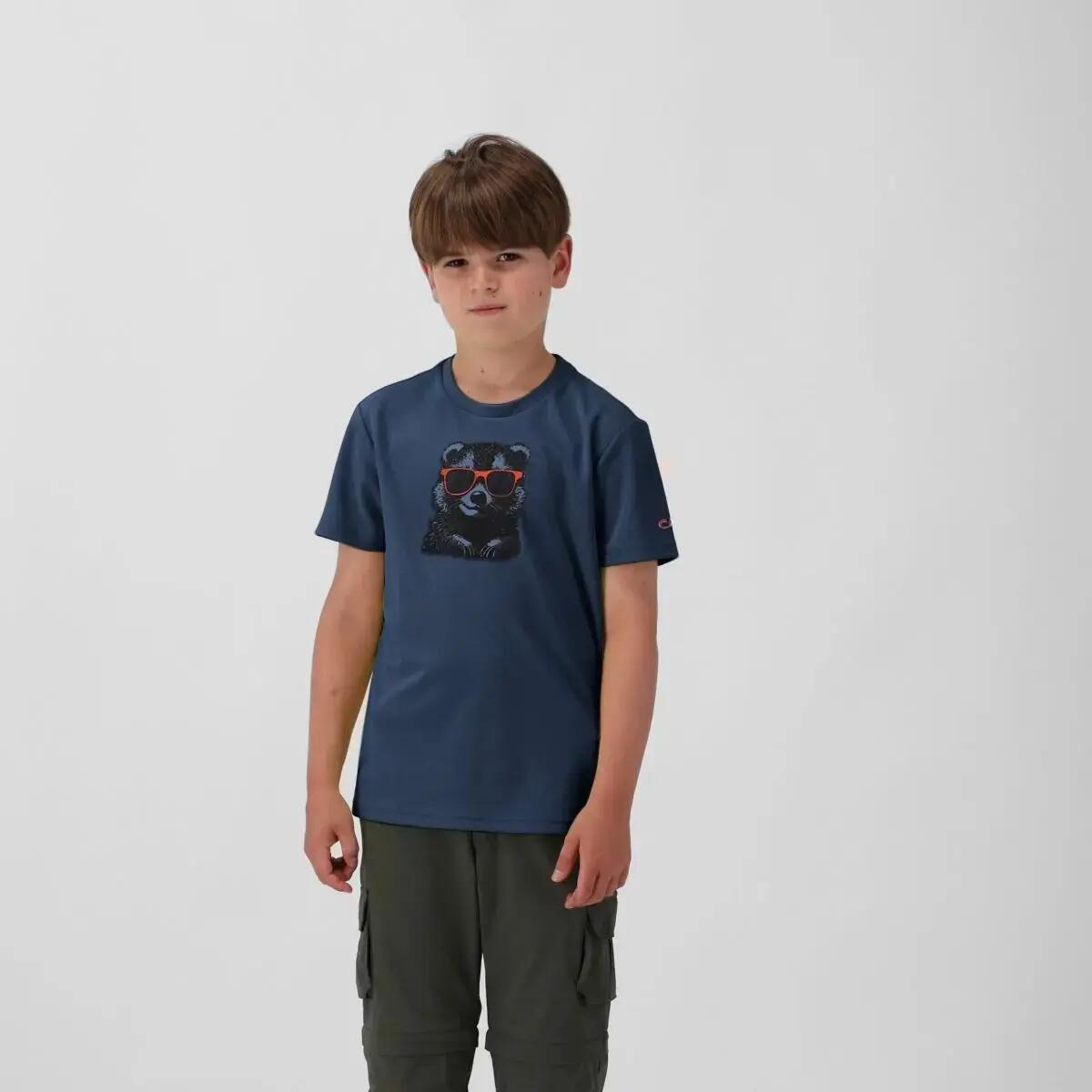 Camiseta técnica com estampado criança CMP 2/6