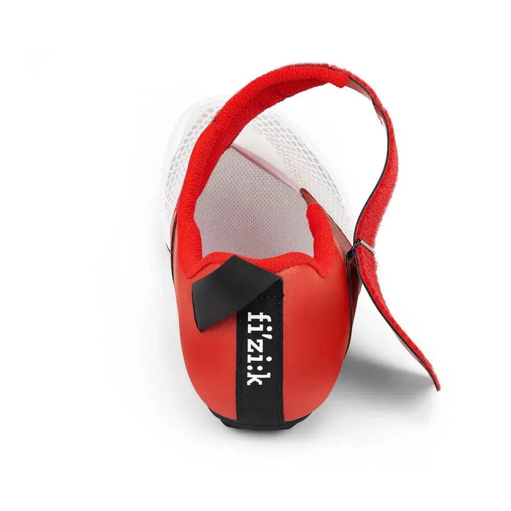 Triathlon - Fahrradschuh "Hydra" , weiss/metallic rot 4/5