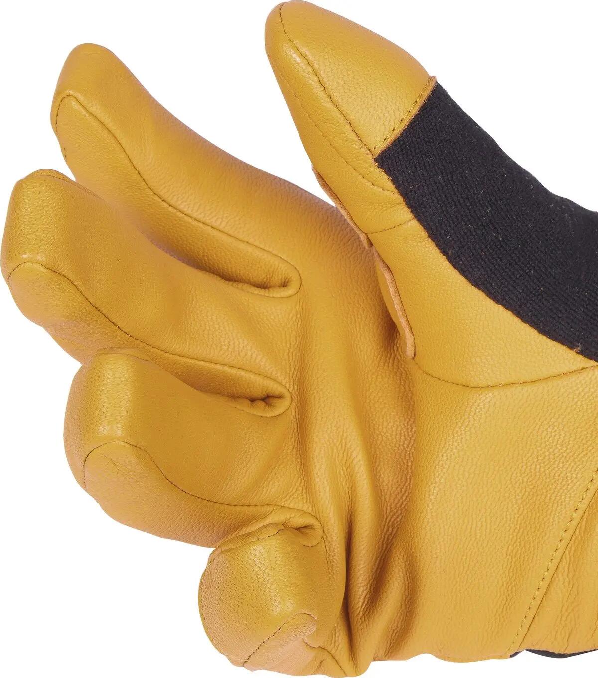 Winterhandschuhe Camp G Crest Schwarz/Gelb 4/7