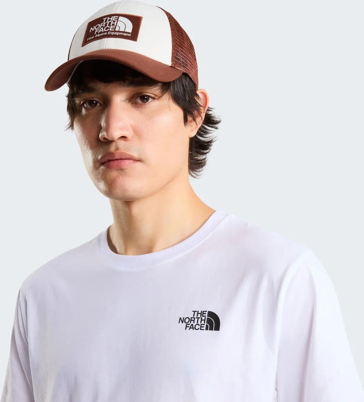 Cappellino The North Face Mudder Trucker bianco/bordeaux 3/3