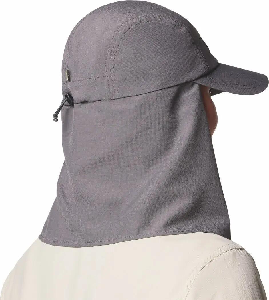Cappellino con protezione per la nuca Columbia Skien Valley Grigio Unisex 3/6