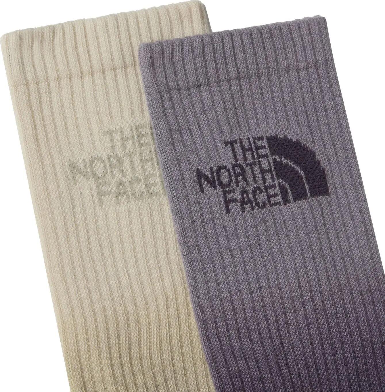 The North Face Everyday Dip-Dye Socks in Gray/Beige (2 Pairs) 2/2