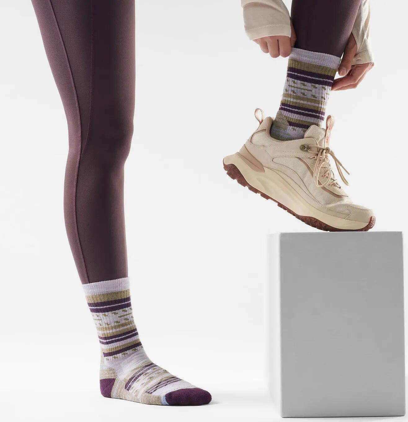 Smartwool Light Cushion Crew Wandersocken, mehrfarbig, für Damen 2/2