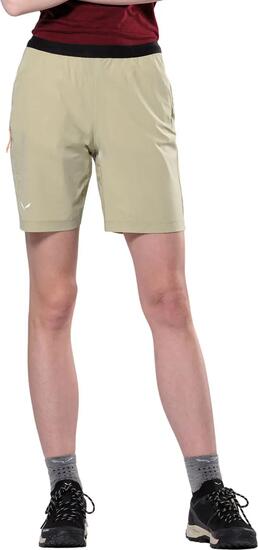 Damen-Wandershorts Salewa Puez 4 Beige