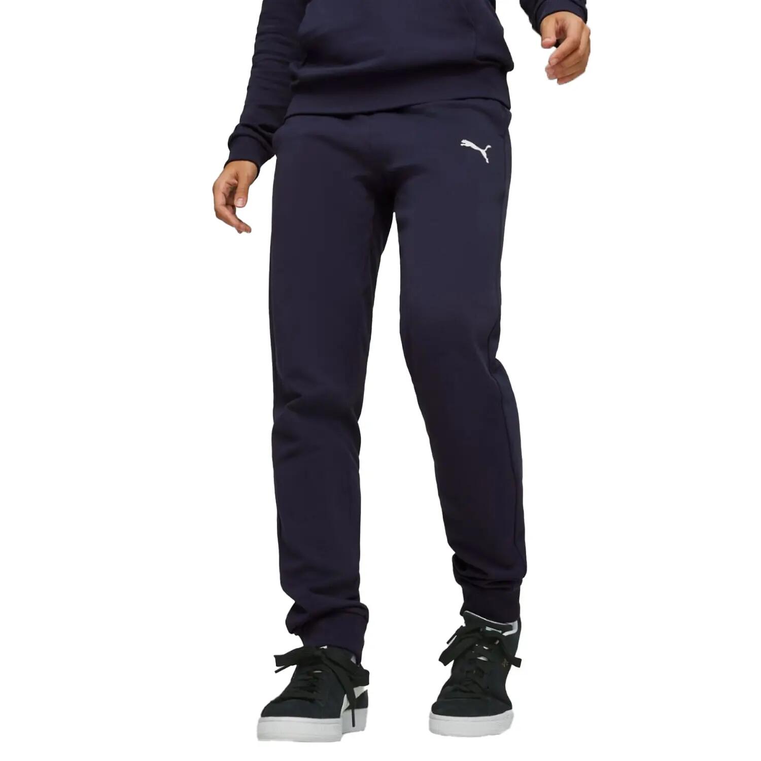 Pantalon De Jogging TEAM GOAL CASUALS Femme (Bleu Marine) 3/8