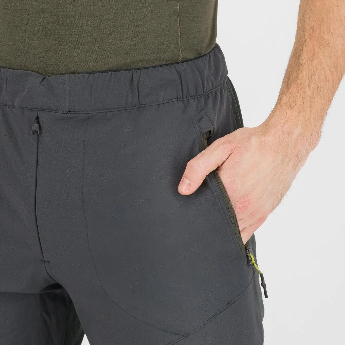 Pantaloni Karpos Alagna Plus 2.0 Uomo Grigio/Verde 4/5